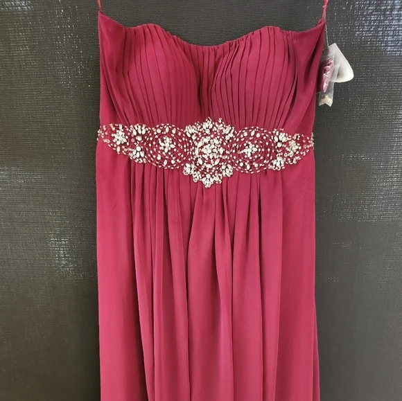 Fiesta | Dresses | Fiesta Fashion Strapless Cocktail Dress With Rhinestone  Accent Sz Small | Poshmark